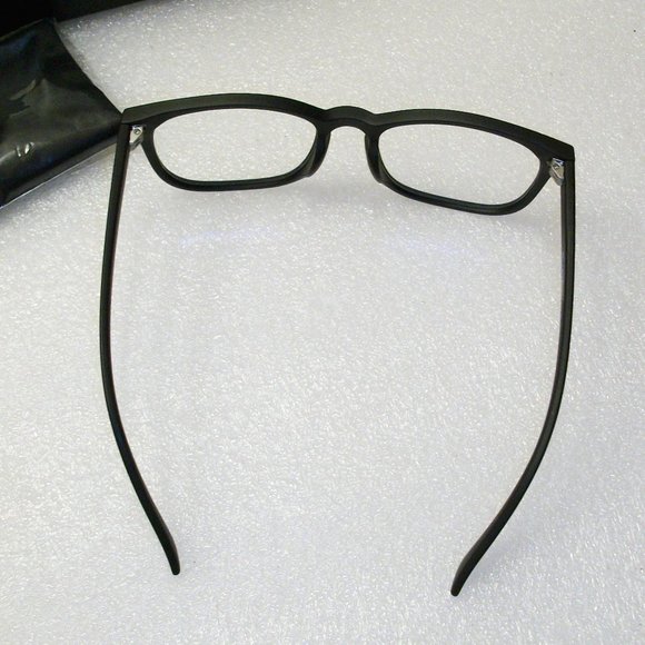 OLIEYE  Matte Black Sunglass Frames Clear Lens NEW - Picture 4 of 7